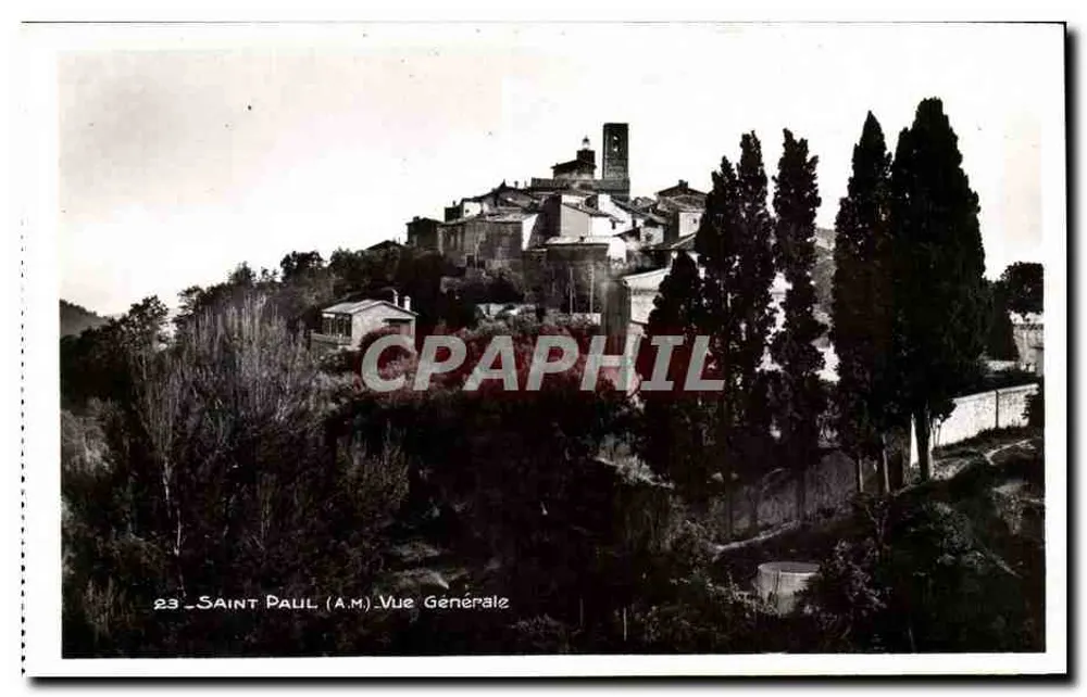 Saint-Paul (A.M.) — Vista Geral — Edição A. BAUX - Frente
