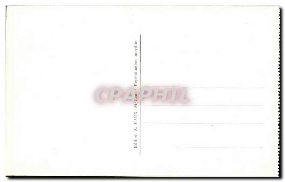 Saint-Paul (A.M.) — Vista Geral — Edição A. BAUX - Verso