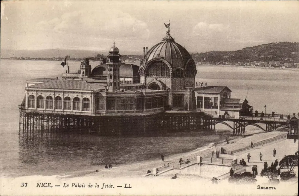 Nice — O Palácio da Jetée — Selecta, n°37 - Frente
