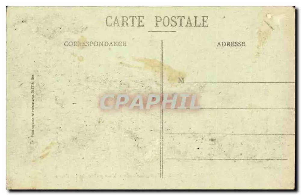 Antibes - Der Hafen - Allgemeiner Blick - Aufnahme vom Bahnhof - Edition Giletta 1969 - Rückseite