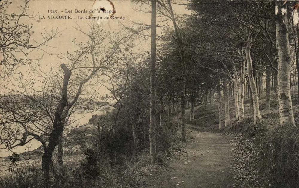 La Vicomté - Die Ufer der Rance - Der Promenadenweg - Vorderseite