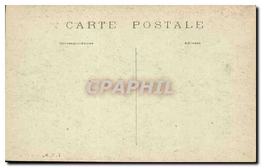 Verdun — Prefeitura destruída — L. C. H., Visé Paris - Verso