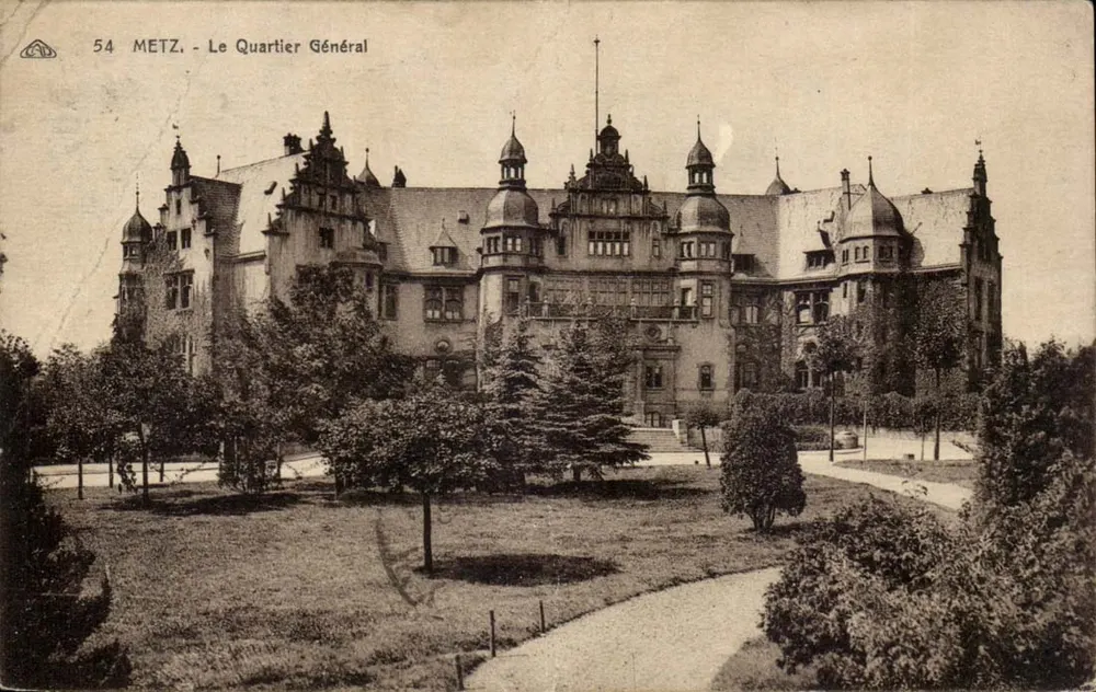 Metz — Quartier Général — wydawca Pierre Nollet, nr 54 - Awers