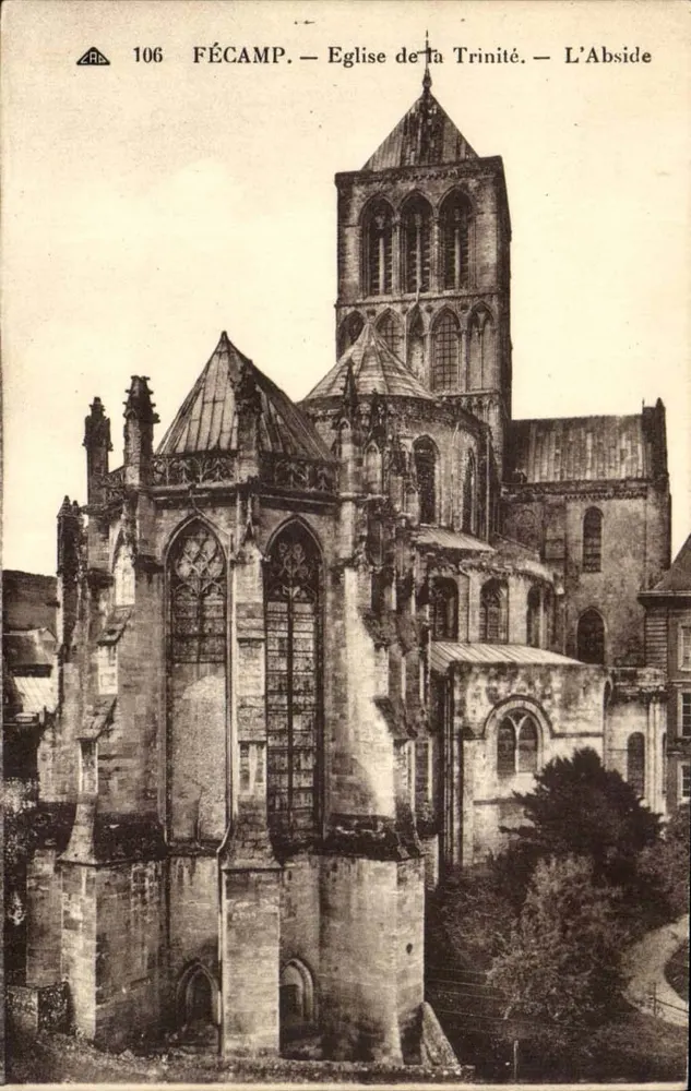 Fécamp — Igreja da Trindade — A Abside - Frente