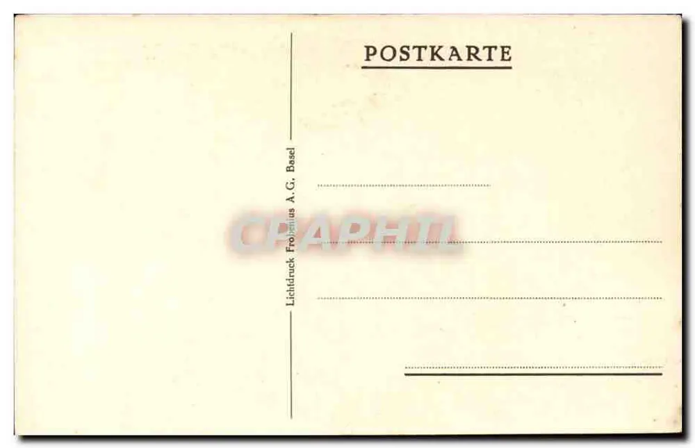 St. Christophorus — Gemälde von Konrad Witz — Öffentliche Kunstsammlung Basel - Rückseite