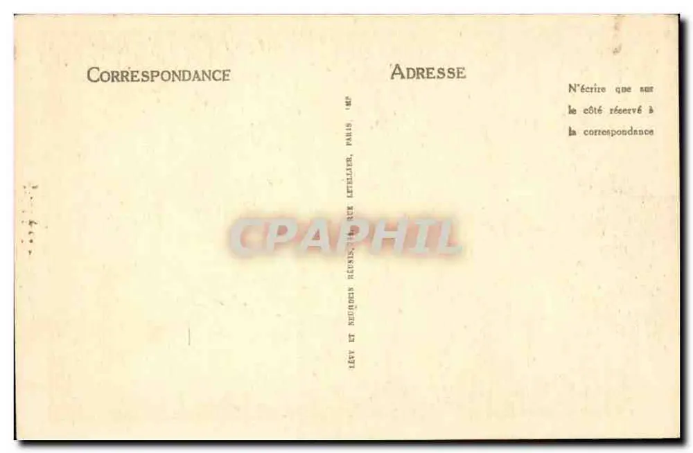 Abadia de Saint-Wandrille — O Claustro — Galeria Oeste — LL n°54 - Verso