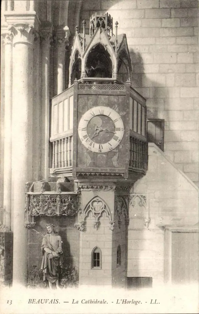 Beauvais — A Catedral — O Relógio — LL. - Frente