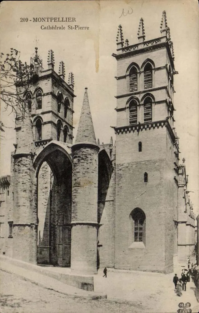 Montpellier — Katedra św. Piotra — wydawca nieznany, nr 209 - Awers