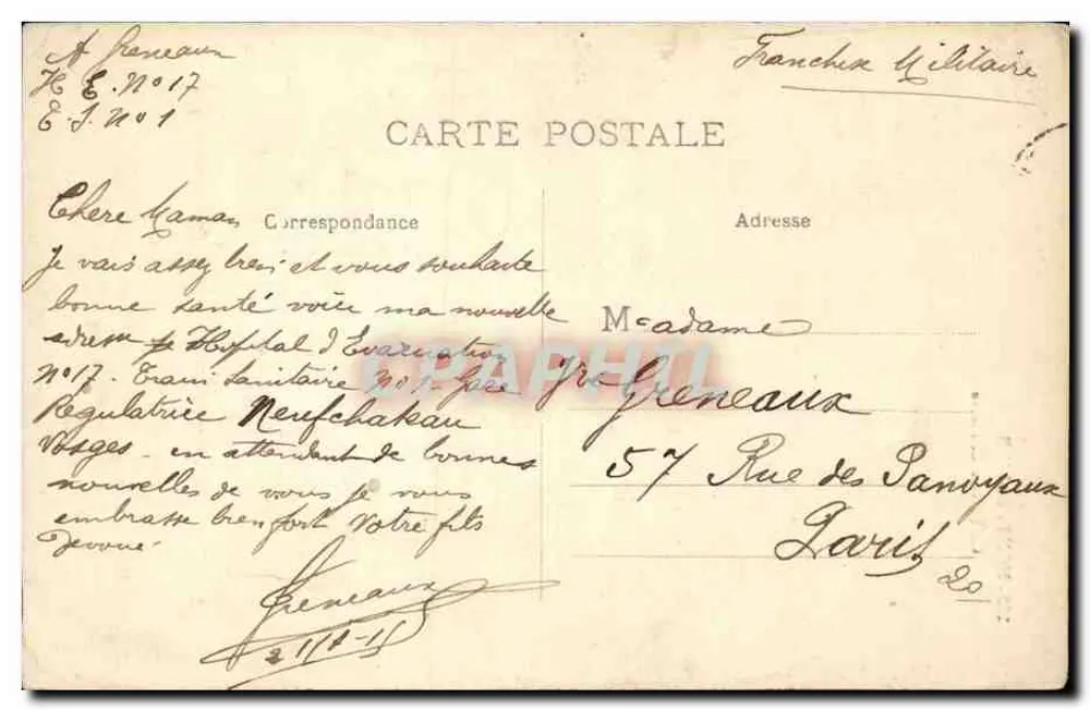 Montpellier — Katedra św. Piotra — wydawca nieznany, nr 209 - Rewers