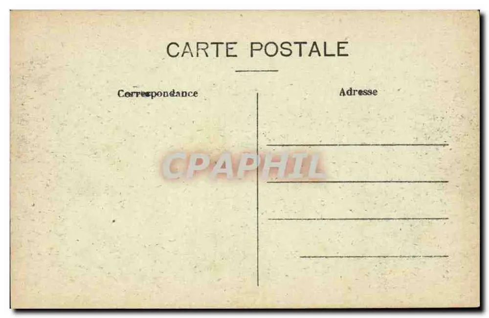 Das Palais du Luxembourg — Paris (6. Arrondissement) — Antike Ansichtskarte n°1141 - Rückseite