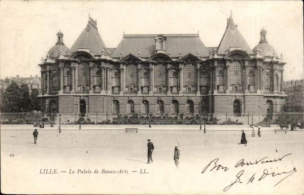 LILLE — O Palácio dos Belos-Artes — LL. - Frente