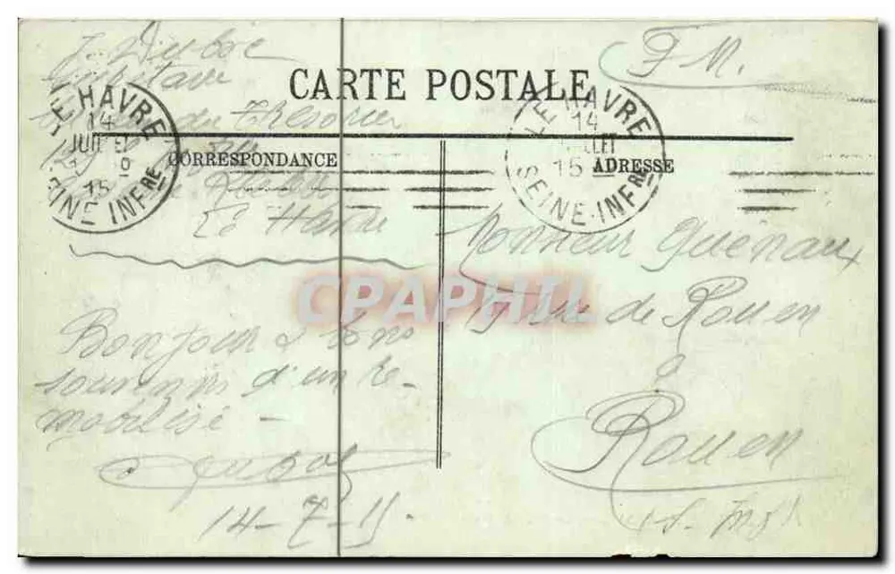 Sainte-Adresse — O Nice-Havrais — LL - Verso