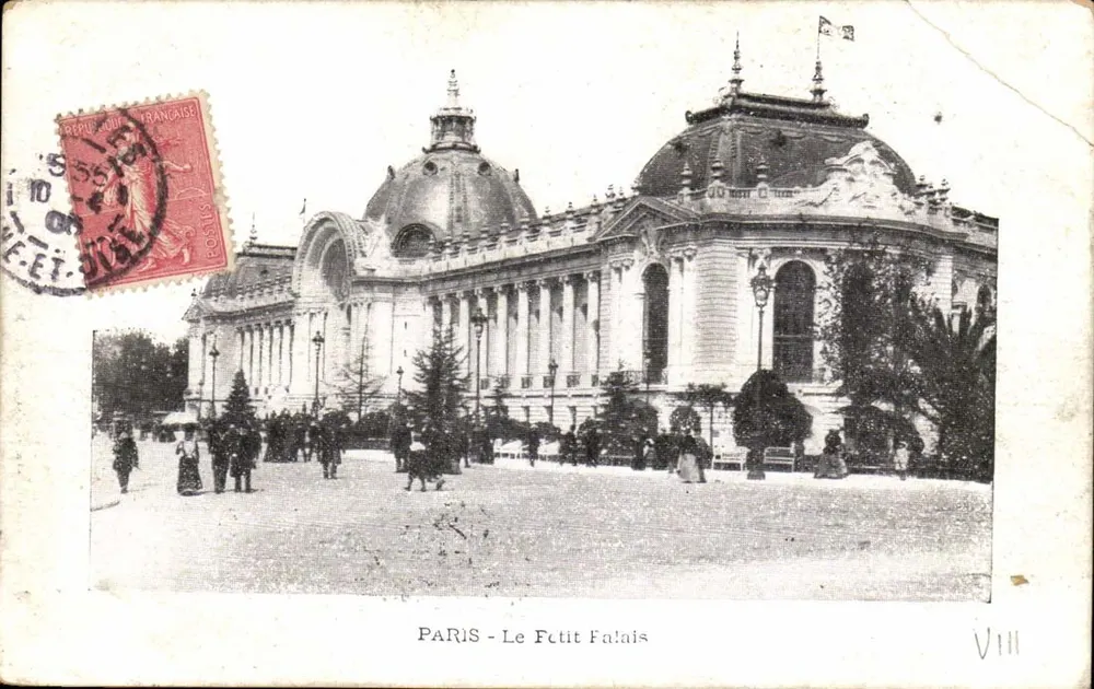 PARIS - O Pequeno Palácio — editor V VIII - Frente