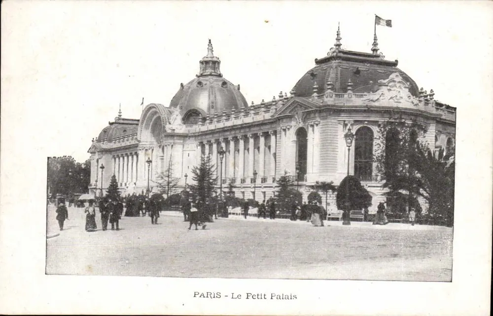 PARIS - Le Petit Palais — Außenansicht — Verlag nicht sichtbar - Vorderseite