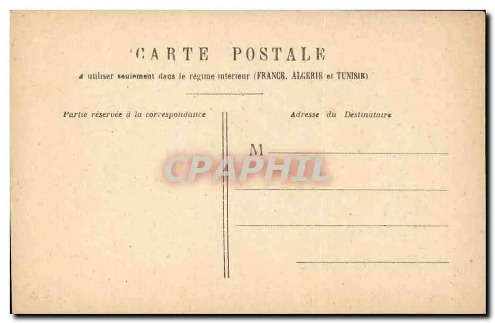 PARIS - Le Petit Palais — Außenansicht — Verlag nicht sichtbar - Rückseite