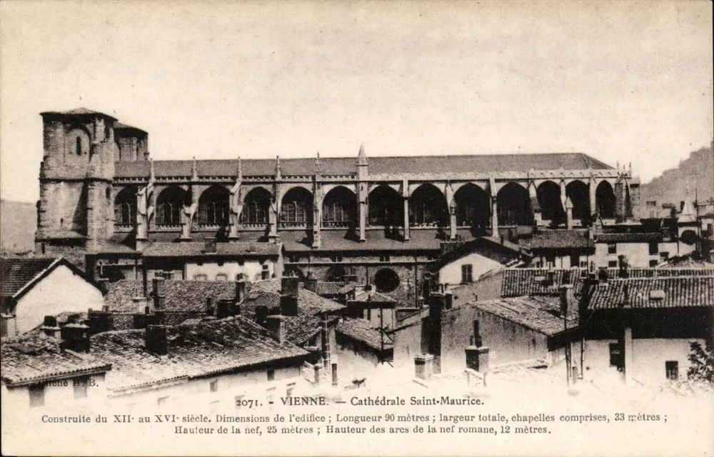 Kathedrale Saint-Maurice — Wien — Verlag Blanchard, Nr. 2071 - Vorderseite
