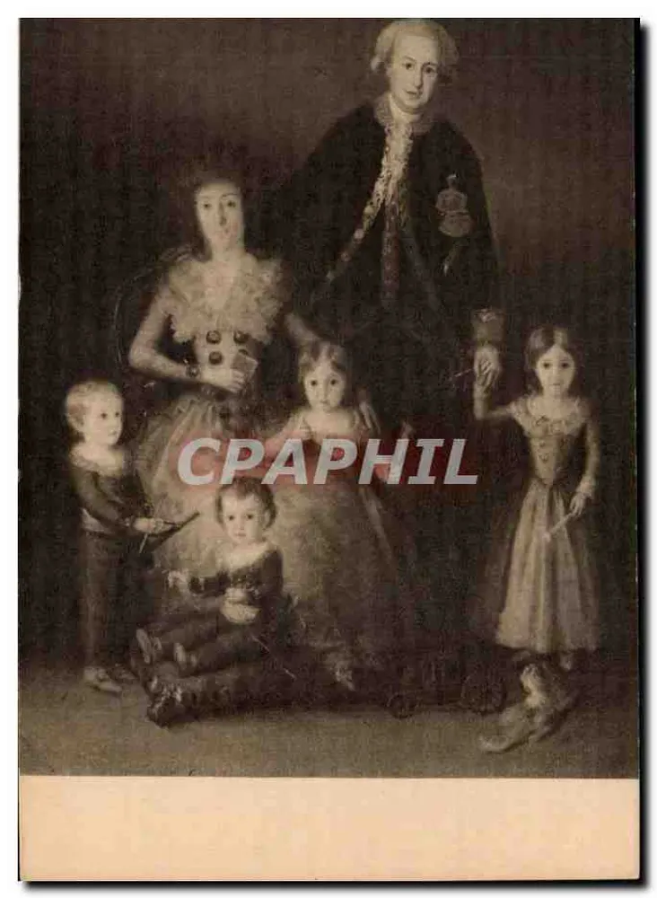 Die Familie des Herzogs von Osuna — Goya — Museo del Prado, 739 - Vorderseite