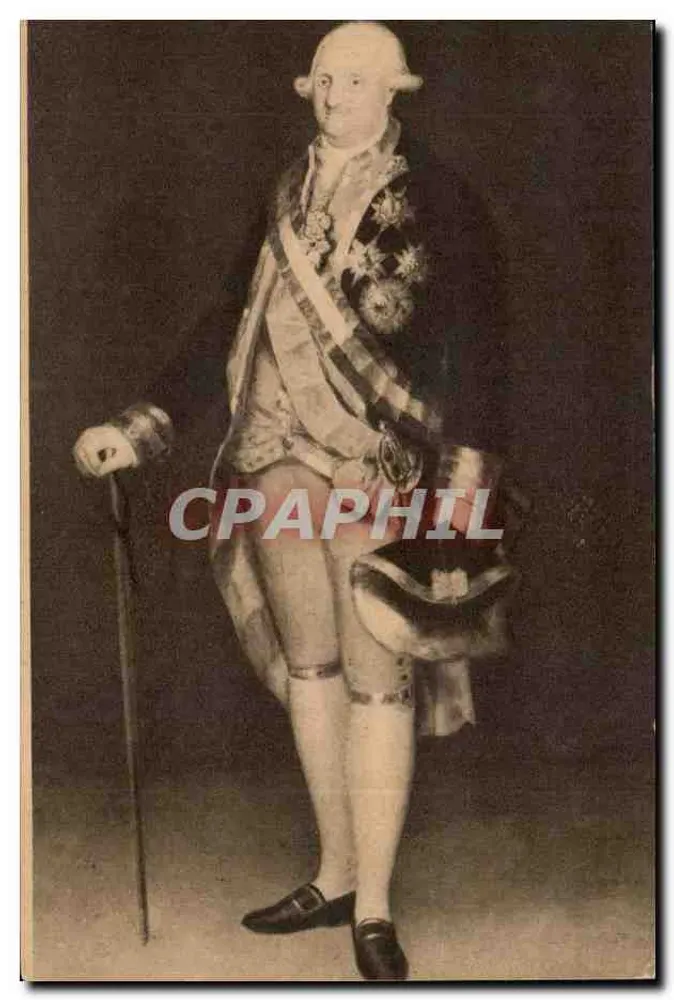 Carlos IV — Retrato — Museu do Prado, Madrid - Frente