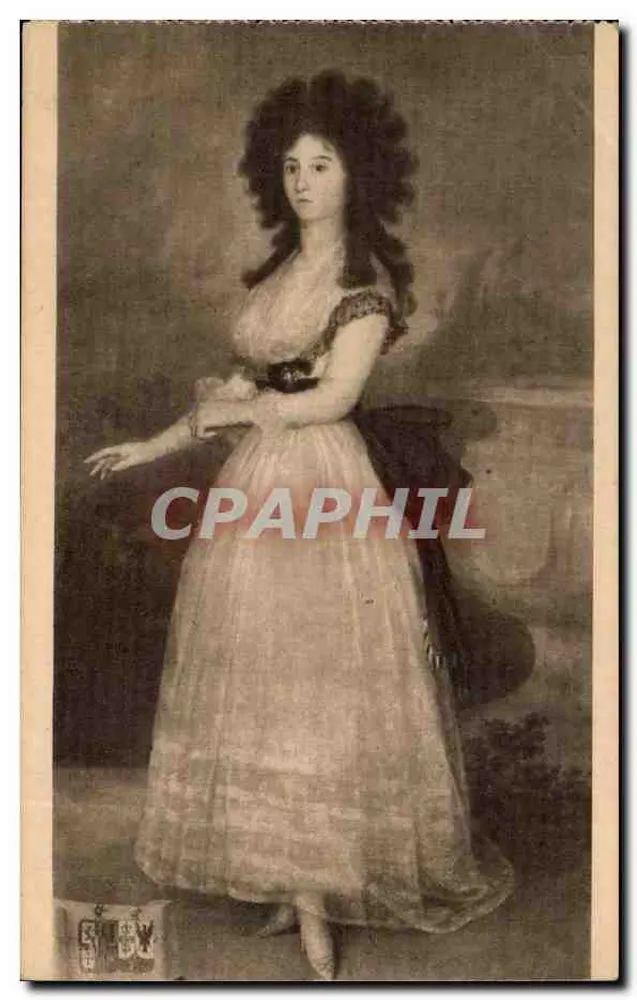 Porträt von Doña Teresa Arias de Enríquez — Goya — Museo del Prado, Madrid - Vorderseite