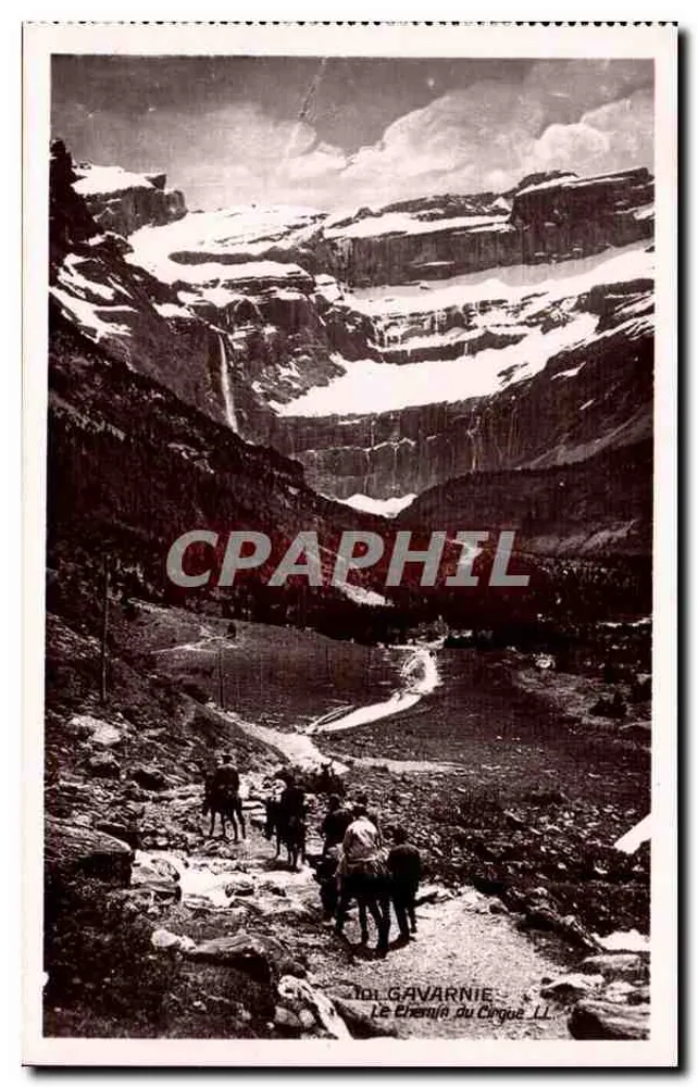 O Caminho do Circo - Gavarnie — Editor: Levy e Neurdein, Paris - Frente