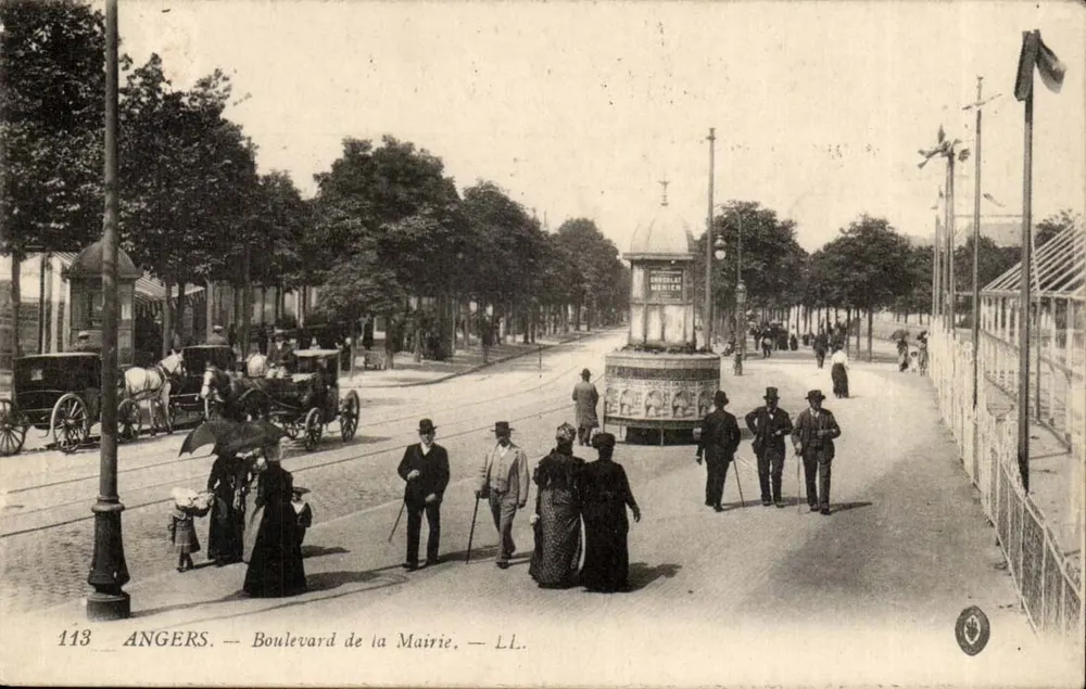 Angers — Boulevard de la Mairie — L.L. — n°143 - Frente