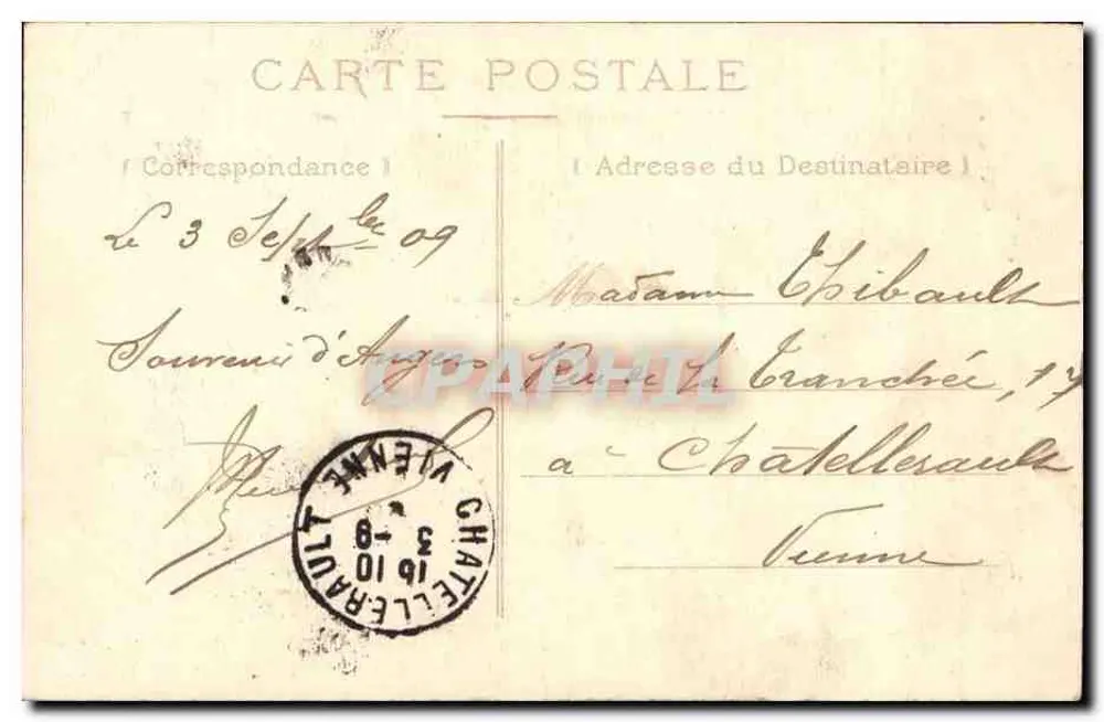 Das Schöne Kleid der Ponts-de-Cé — L. V. photo, Angers, n°46 - Rückseite