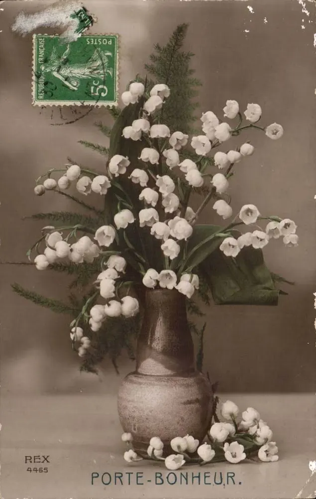 Bouquet de muguet — Porte-Bonheur — REX 4465 - Frente