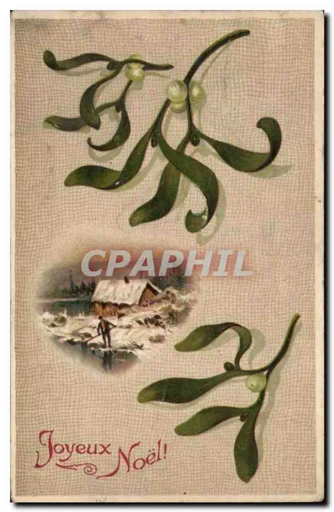 Mistral — Feliz Natal! — União Postal Universal - Frente