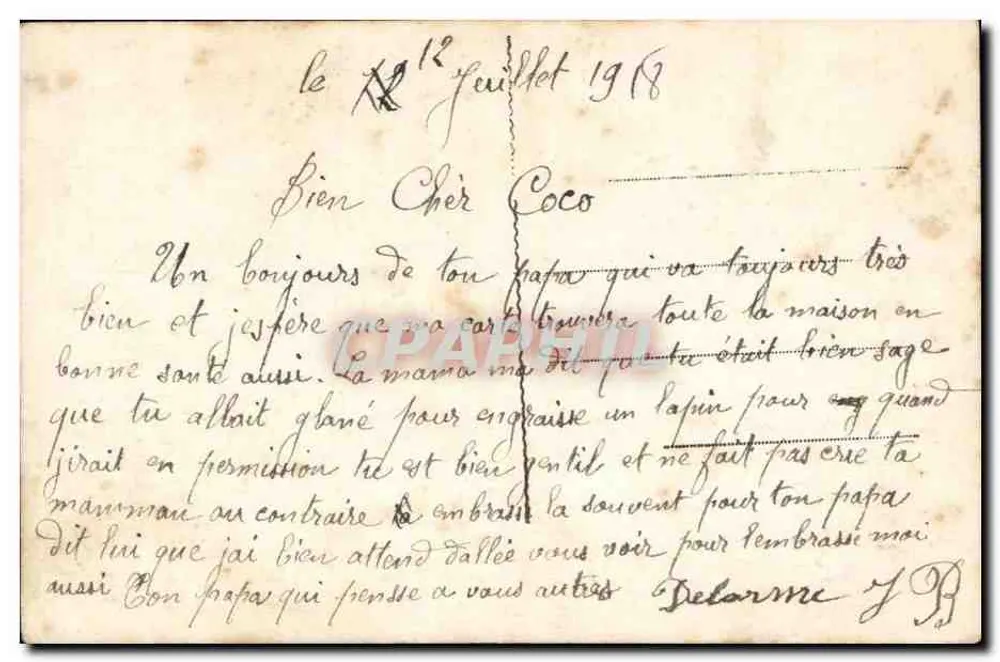 Blumen — Rose und gestreifte Pfingstrosen — Novella n°832 - Rückseite
