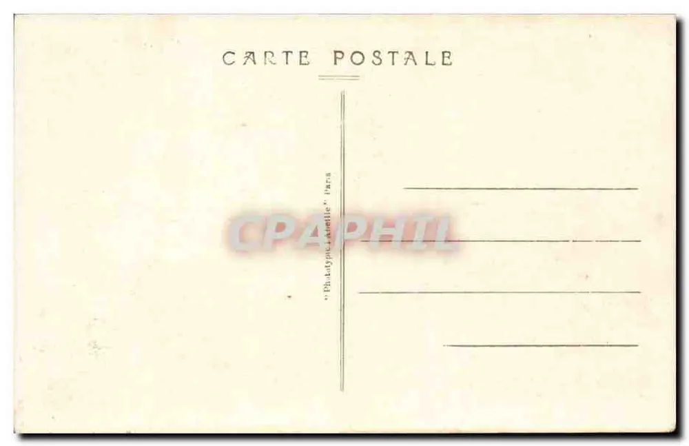 Kirche Saint-Germain — Rue de Bagnolet — Paris — A.C. 89 - Rückseite