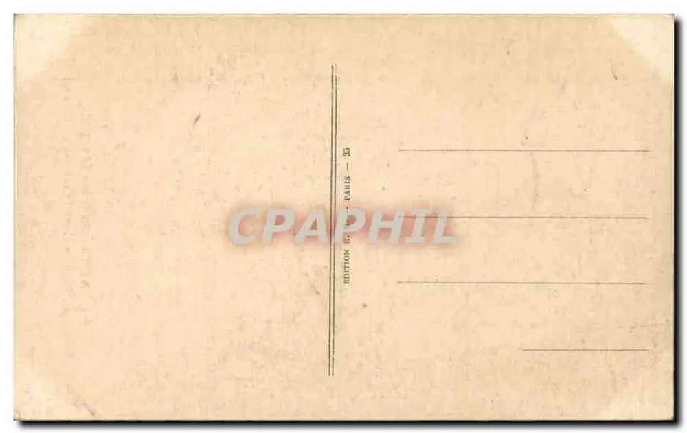 Napoléon Bonaparte, Premier Consul — Gemälde von Gérard — Edition Paris - 35 - Rückseite