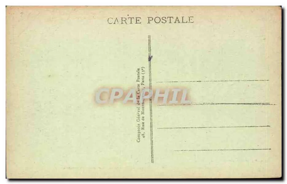 Argenton-sur-Creuse — Die Berufsschule — Ein Eckbereich der Schlafzimmer — Edition Parrier, Argenton-sur-Creuse, n°854 - Rückseite