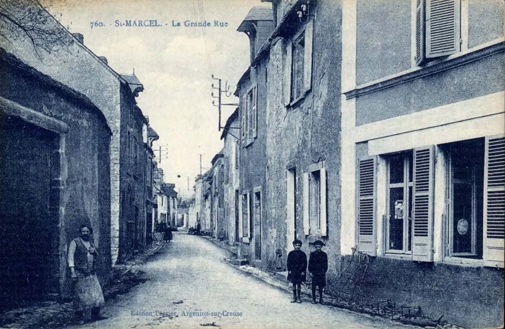 St-Marcel - A Grande Rue — Edição Pernier, Argenton-sur-Creuse, n°760 - Frente