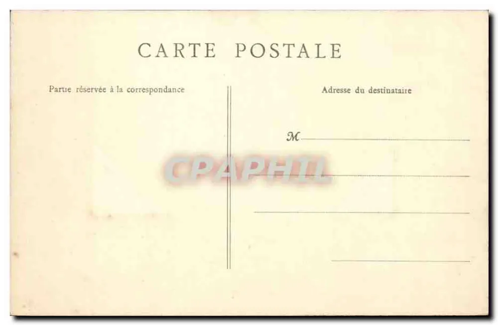 Châteauroux — Brzegi rzeki Indre w Déols — B. F., Paryż - Rewers