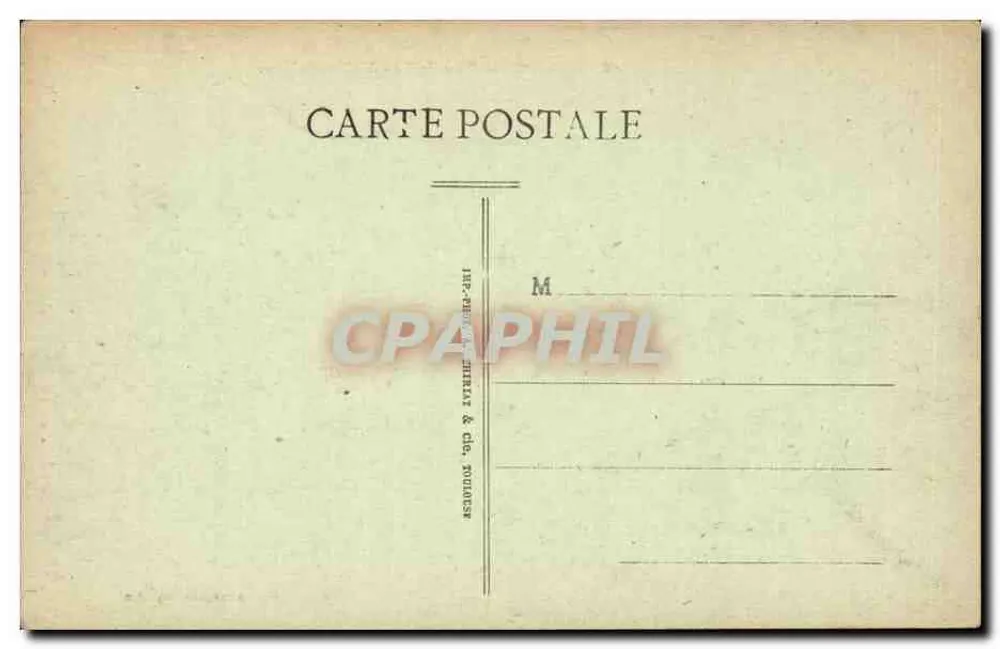 Argenton — Riva direita — Velhas Galerias — Edição Lanclois, Argenton - Verso
