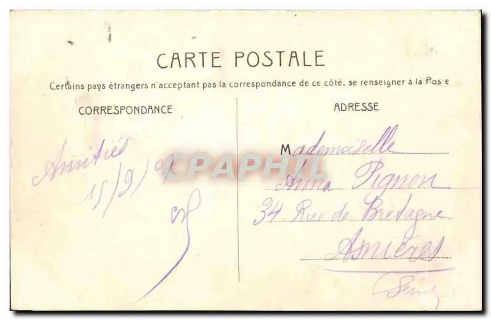 Bois-Colombes - Ansicht der Vogelperspektive-Brücke — anonymer Verlag, Nr. 31 - Rückseite