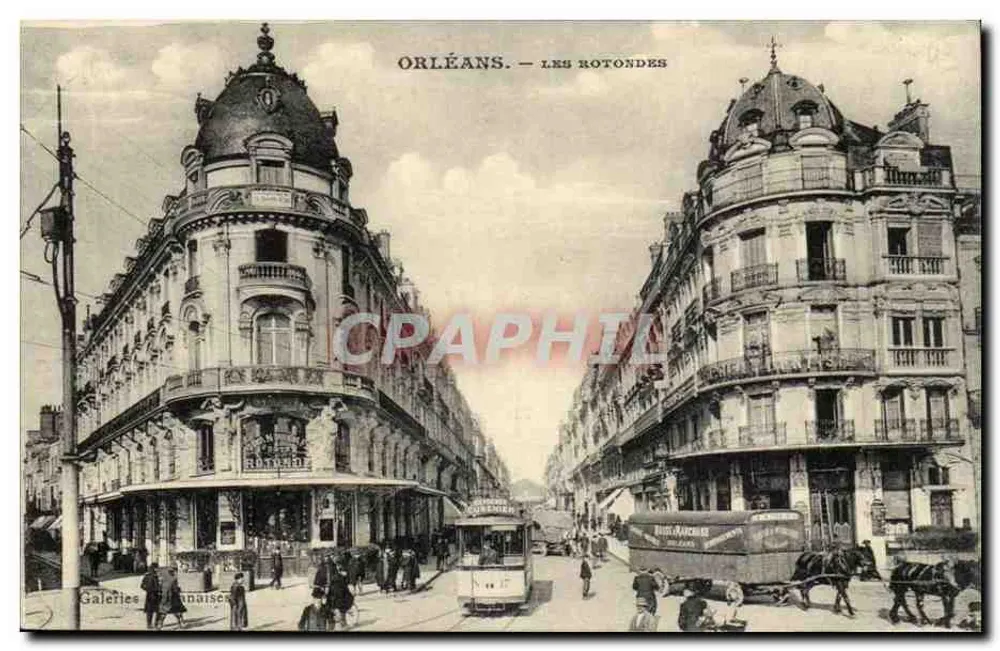 Orléans — As Rotondas — Galerias de Orléans - Frente