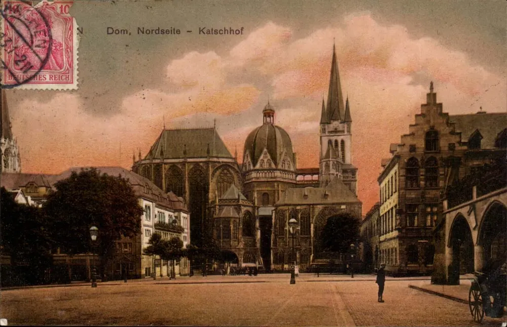 Dom, Nordseite – Kaiserschloß — Deutsches Kaiserreich - Vorderseite