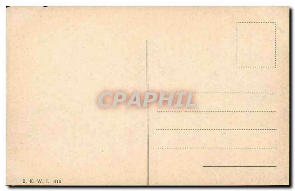 Wien, Maximilianplatz — Ansicht der Kathedrale Saint-Florin und des Platzes — Verlag B. K. W. I. Nr. 413 - Rückseite