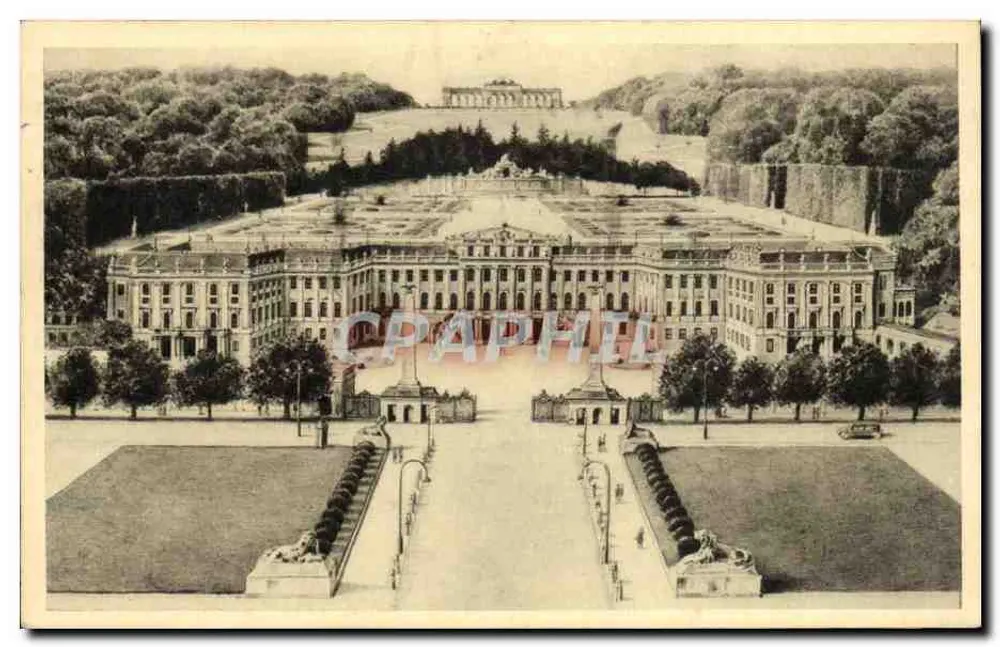 Schönbrunn - Imperiales Schloss in Wien — n° 1340 - Vorderseite