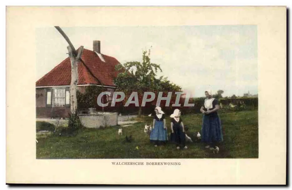 Walchersche Boerenwoning — casa de campo — Firma F. B. den Boer, Middelburg - Frente
