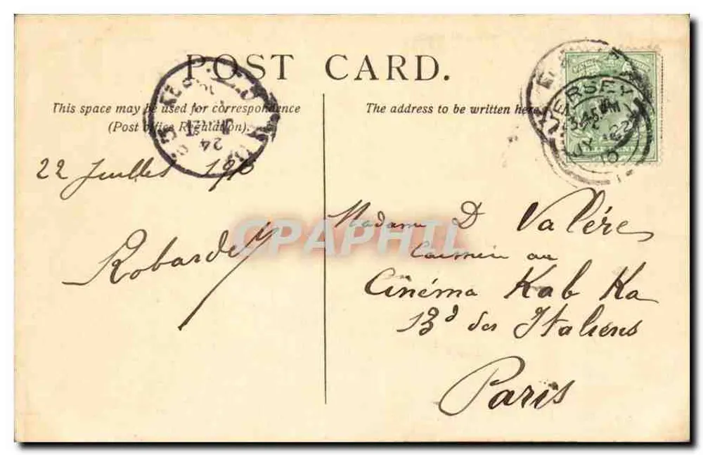 Jersey — Vinchelez Lane — LL. — n° 229 - Back