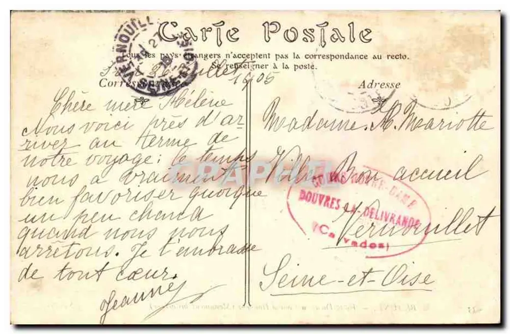 Béhune — Hôtel-Dieu, der Ehrenhof — CPHAPHIL - Rückseite