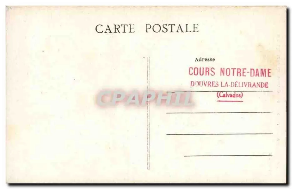 Castelo de Recheprise — Cour intérieure — A. Bolzé, édit. - Verso