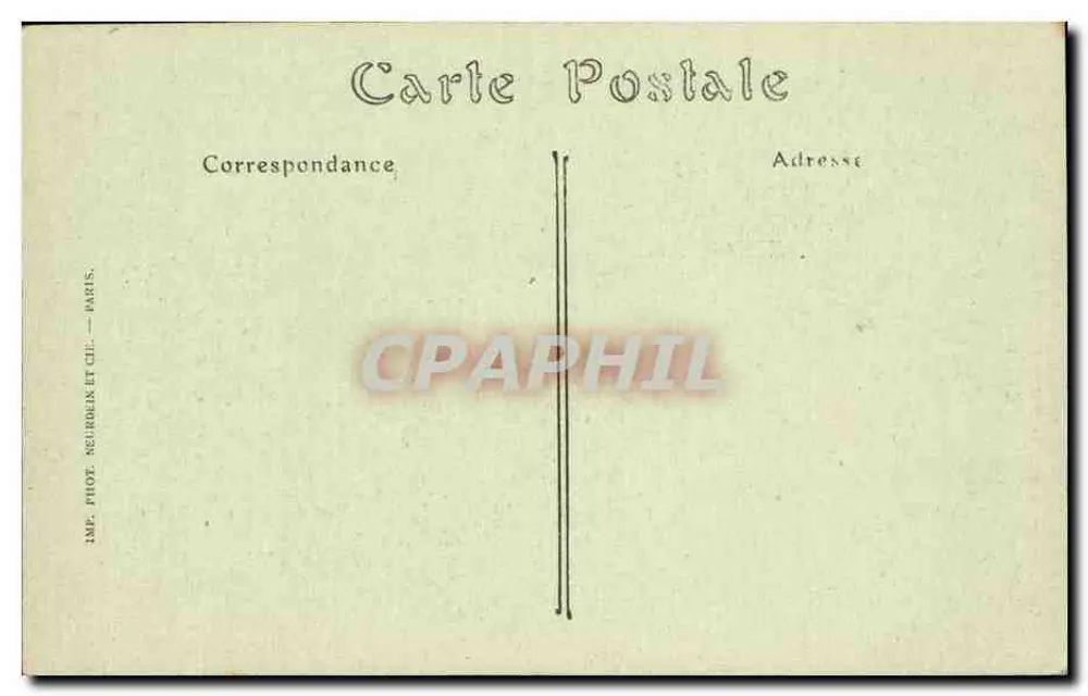 Palaiseau — Altes Schloss (Haus Condé und Turenne) — VD. Foto. - Rückseite
