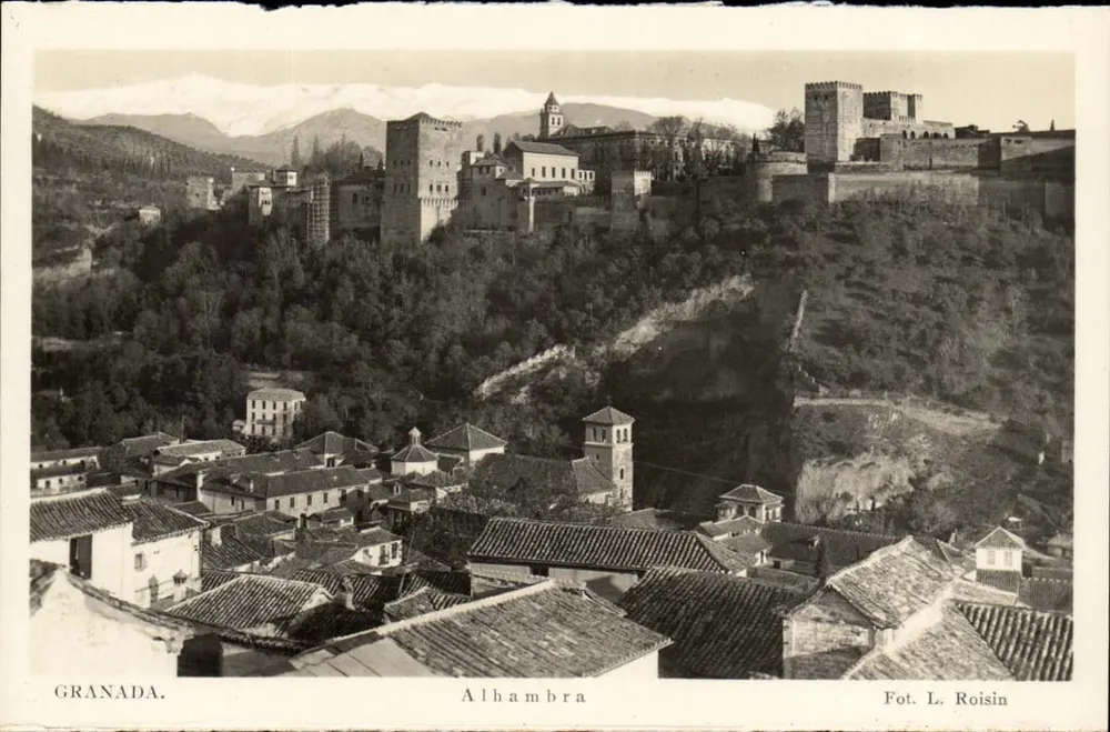 Granada — vista da Alhambra — Fot. L. Roisin - Frente