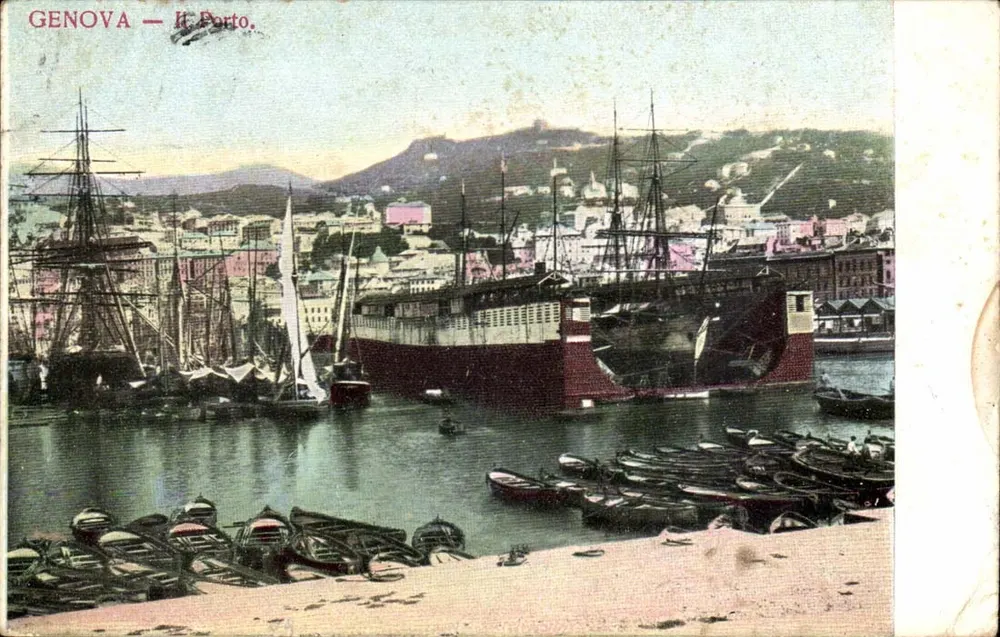 Genova — It Porto. — Union Postale Universelle - Vorderseite