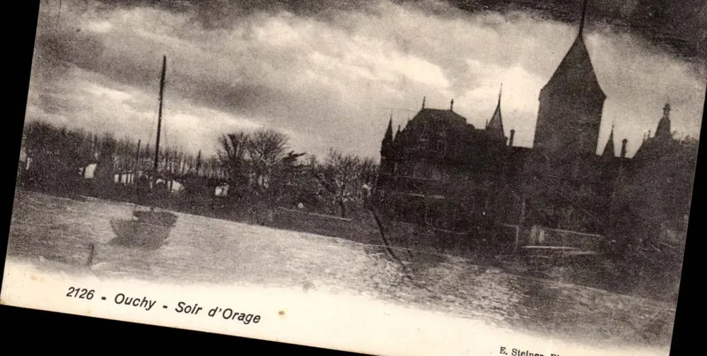Ouchy - Noite de Tempestade — E. Steiner, n° 2126 - Frente