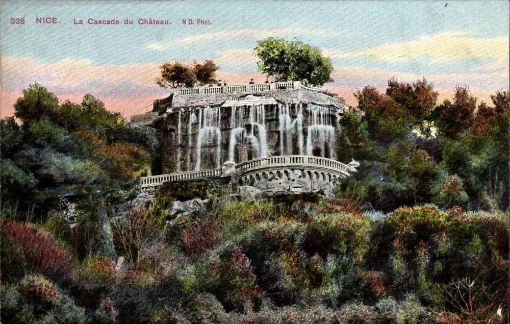 Nice — Kaskada zamkowa — N.D. Fot. n°328 - Awers