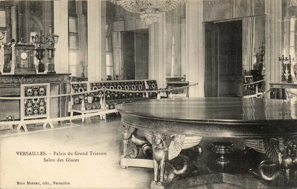 Versailles - Palais du Grand Trianon, Salon des Glaces — Mme Moreau, édit., Versailles - Vorderseite